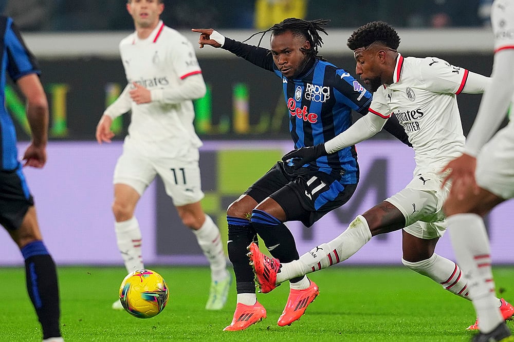 Italy Serie A 2024-25 soccer Atalanta and AC Millan football Photo gallery: Emerson Royal