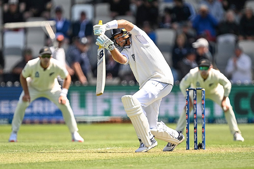 New Zealand and England 2nd Test cricket day 1 Photo gallery: Joe Root