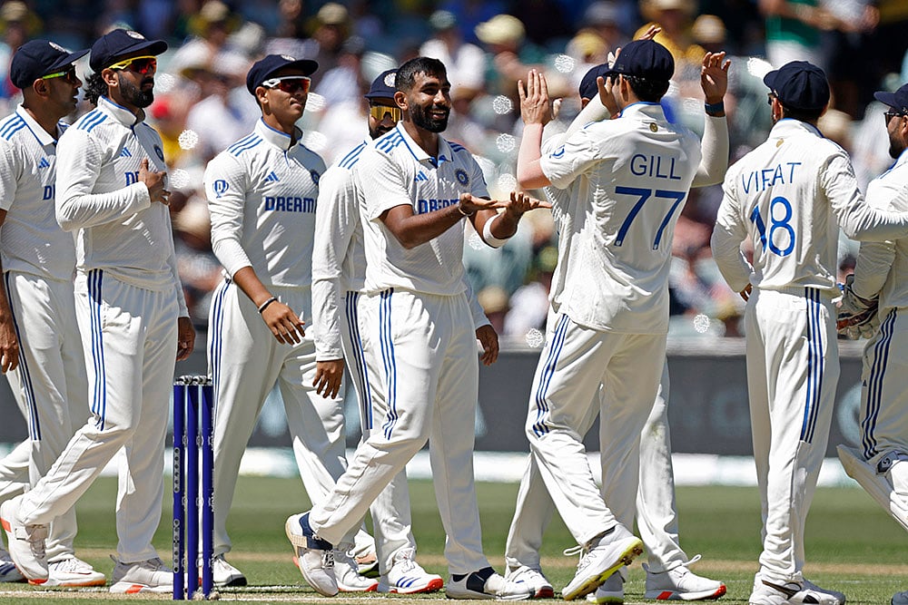 Border-Gavaskar Trophy India Vs Australia 2nd Test cricket match Day 2 photo: Jasprit Bumrah