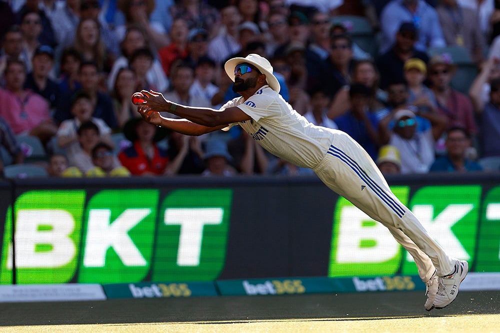 Border-Gavaskar Trophy India Vs Australia 2nd Test cricket match Day 2 photo: Mohammed Siraj