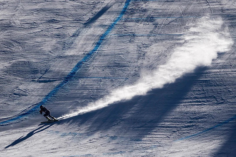 Alpine Skiing FIS World Cup 2024-25 Mens Downhill Skiing photo gallery: Bryce Bennett