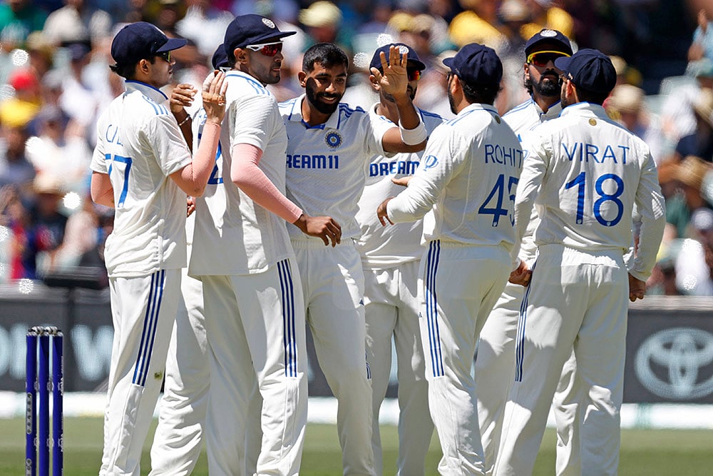 Border-Gavaskar Trophy India Vs Australia 2nd Test cricket match Day 2 photo: Jasprit Bumrah