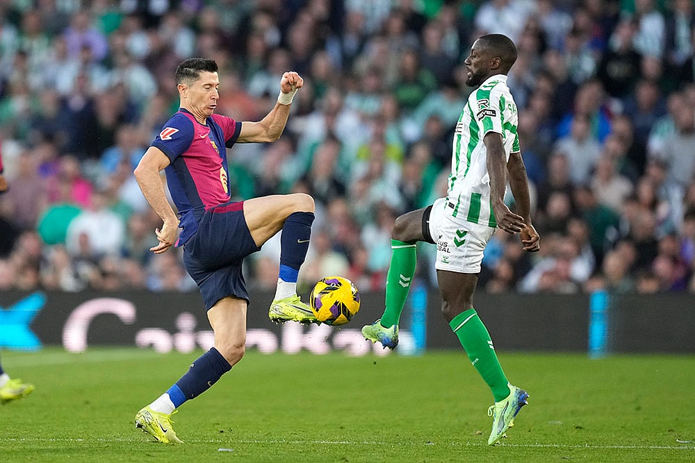 Spain Soccer La Liga: Barcelona vs Real Betis