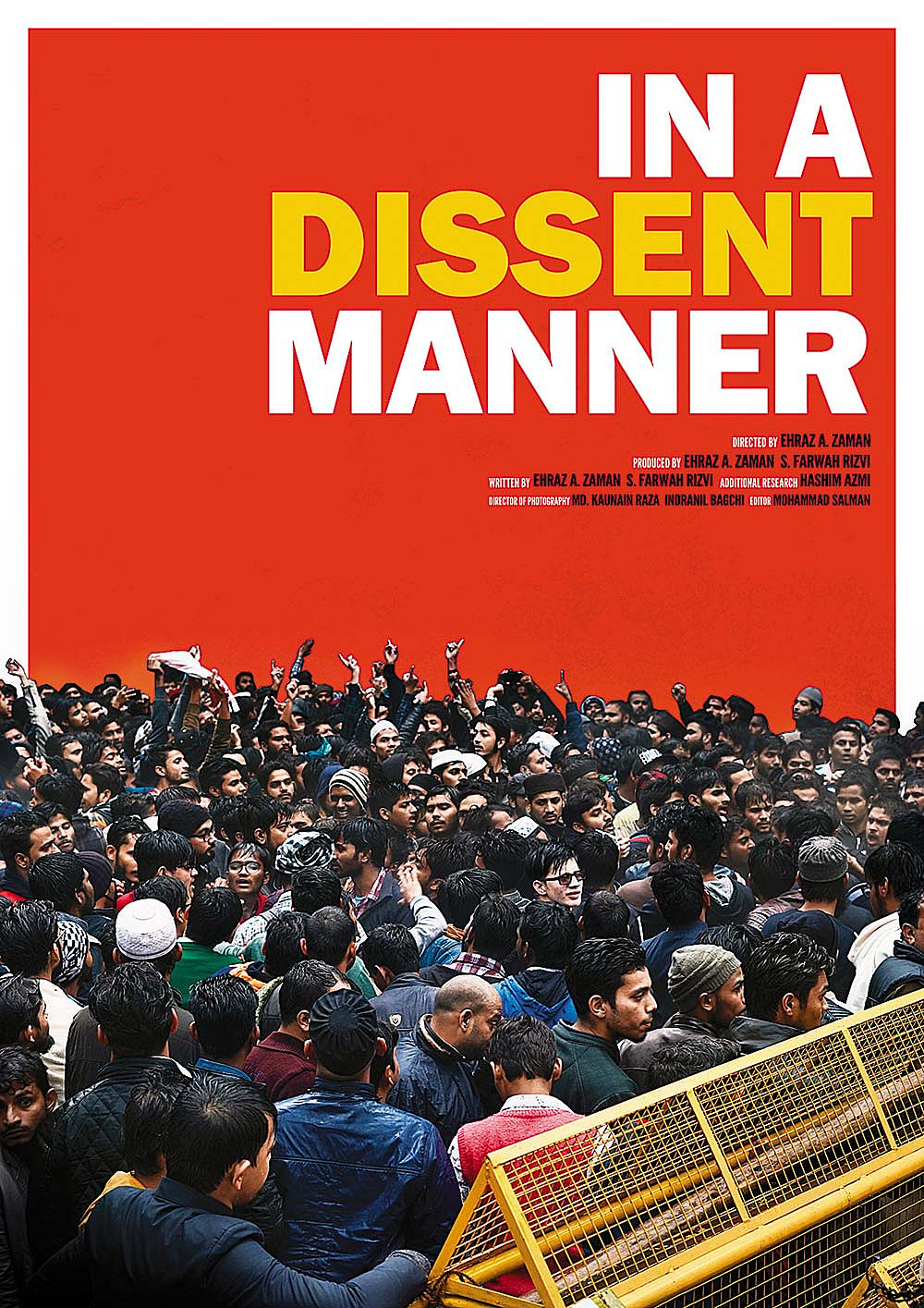 In a Dissent Manner poster