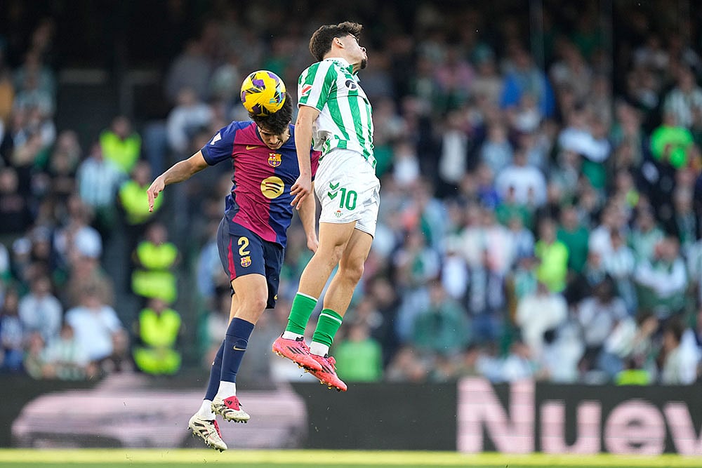 Spanish La Liga Soccer Match: Barcelona vs Real Betis