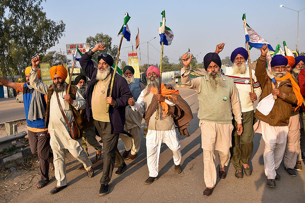 Farmers Protest in Patiala