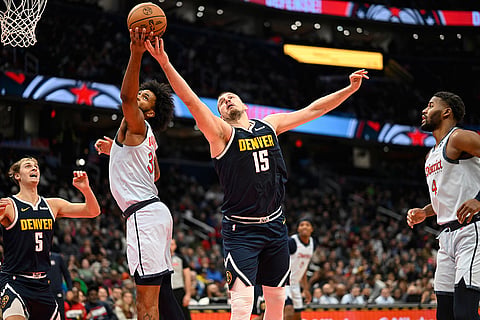 Wizards Nuggets Basketball: Washington Wizards vs Denver Nuggets