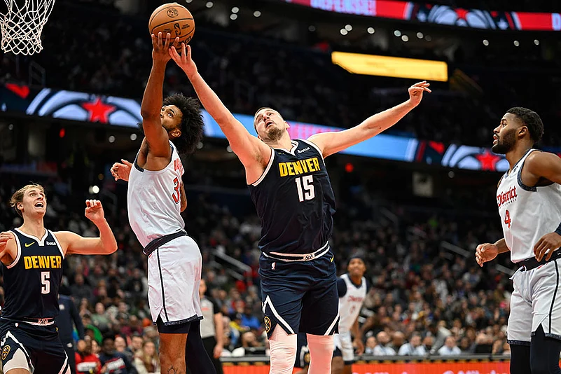 Nuggets Wizards Basketball: Denver Nuggets vs Washington Wizards
