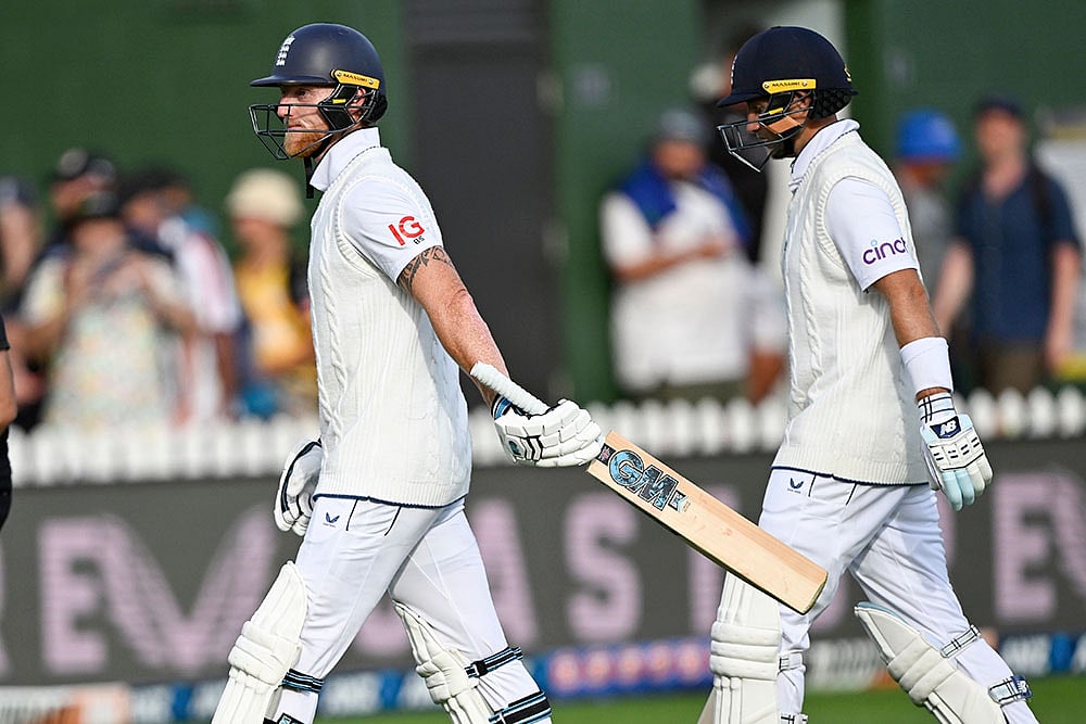 | Photo: Andrew Cornaga/Photosport via AP : New Zealand vs England 2nd Test day 2