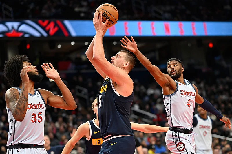 NBA Basketball Game: Washington Wizards vs Denver Nuggets