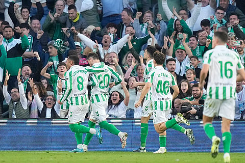 Spanish La Liga Soccer Match: Barcelona vs Real Betis
