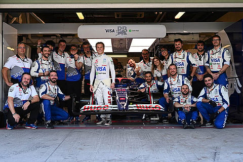 F1 Grand Prix of Abu Dhabi: Liam Lawson of New Zealand