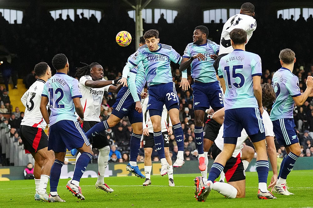 English Premier League soccer Fulham and Arsenal football match Pics: Kai Havertz