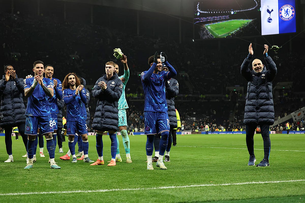 English Premier League soccer Tottenham Hotspur Vs Chelsea football match Pics: 1