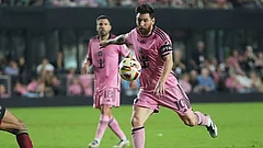 Lionel Messi plays for Major League Soccer side Inter Miami. - AP
