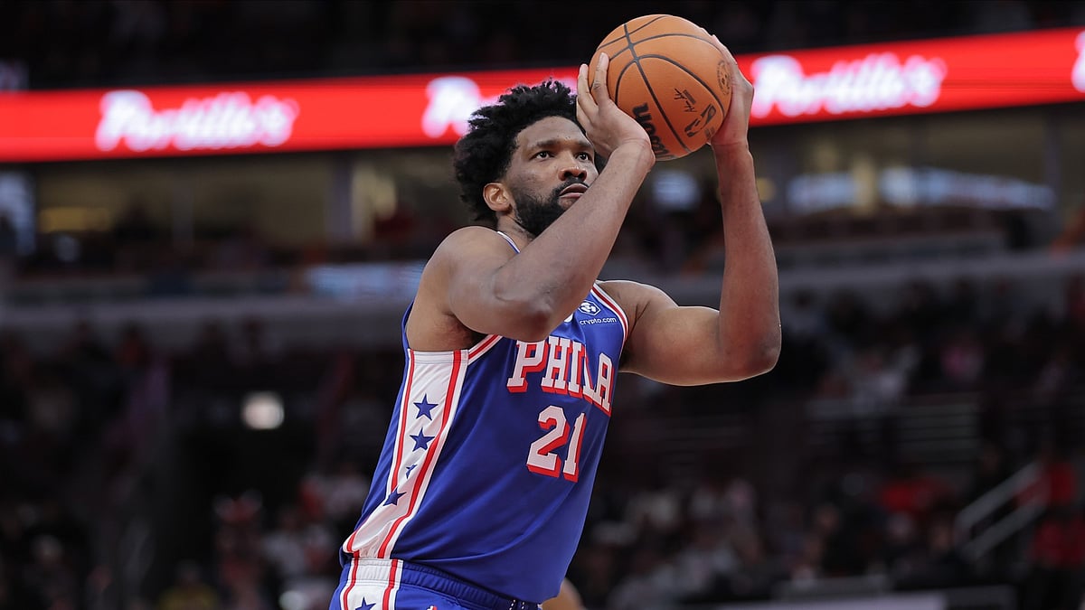 Philadelphia 76ers' Joel Embiid