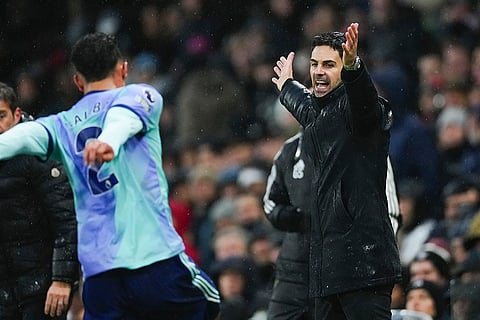EPL 2024-25, FUL vs ARS:  Arsenal's manager Mikel Arteta