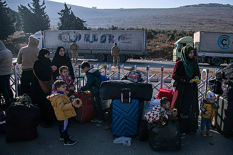 Syrian Refugee in Cilvegozu border 