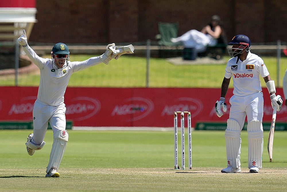 South Africa vs Sri Lanka, RSA Vs SL 2nd Test cricket photo gallery: Kyle Verreynne