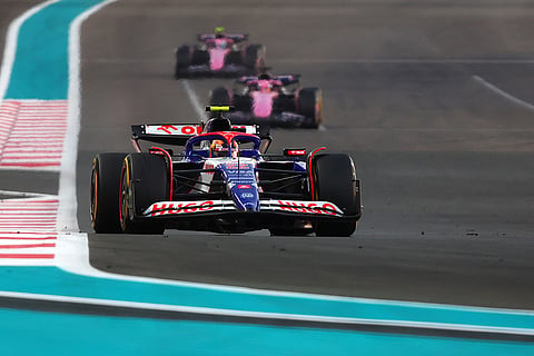 F1 Grand Prix of Abu Dhabi: Yuki Tsunoda