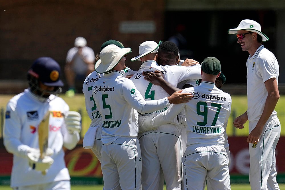 South Africa vs Sri Lanka, RSA Vs SL 2nd Test cricket photo gallery: Kagiso Rabada