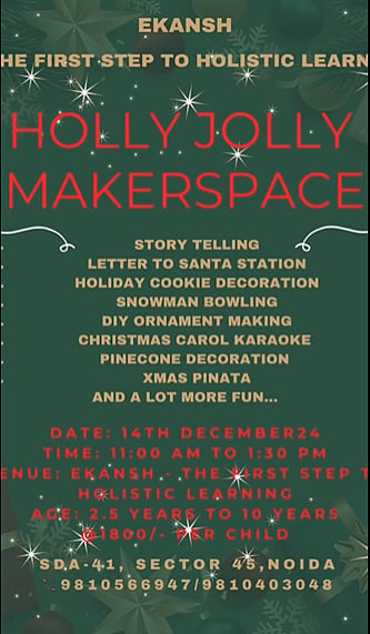 Ekansh Christmas Workshop