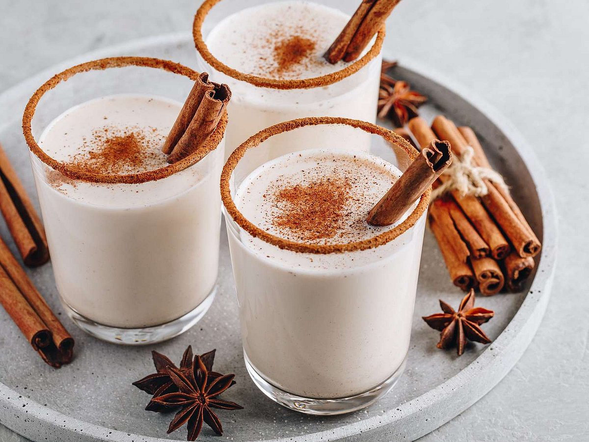 Holiday Eggnog Mocktail
