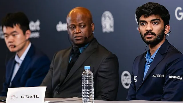 Indias D Gukesh and China’s Ding Liren FIDE World Chess Championship 2024