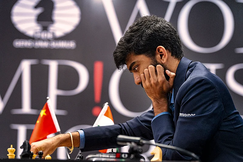 FIDE World Chess Championship 2024 Game 12 D Gukesh vs Ding Liren photos: 5