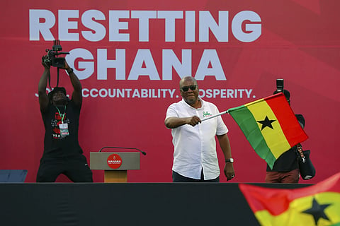 Ghana's former president John Dramani Mahama |