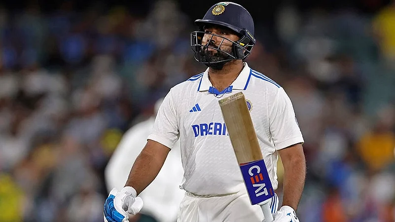Border-Gavaskar Trophy India Vs Australia 2nd Test cricket match Day 2 photo: Rohit sharma