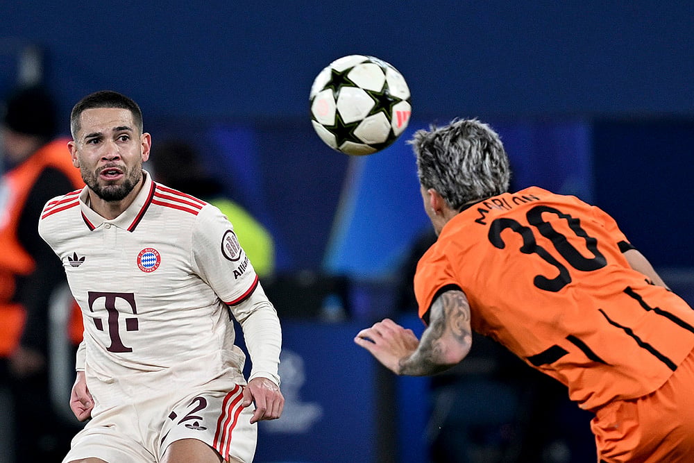 UEFA Champions League soccer Shakhtar Donetsk vs Bayern Munich match pics: Raphael Guerreiro