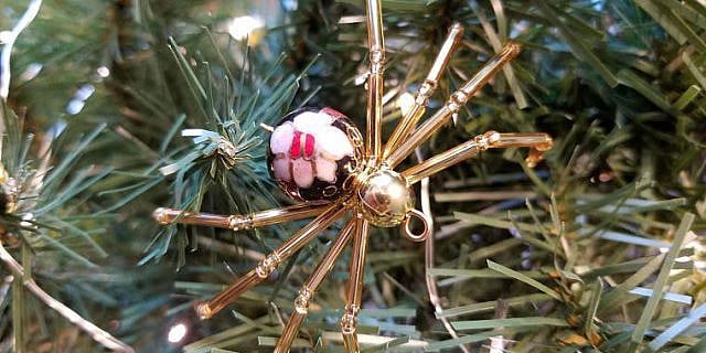 Christmas Spider in Ukraine