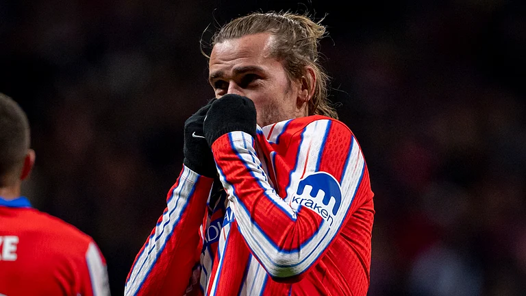 Atletico Madrid goalscorer, Antoine Griezmann - null