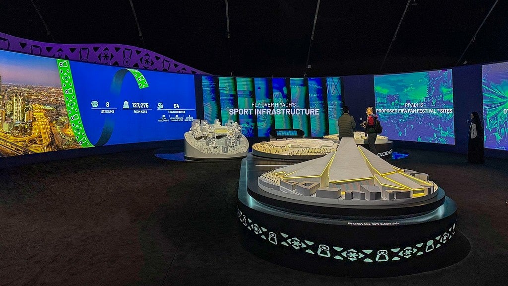 Riyadhs proposed sports infrastructure Saudi Arabia World Cup bid 