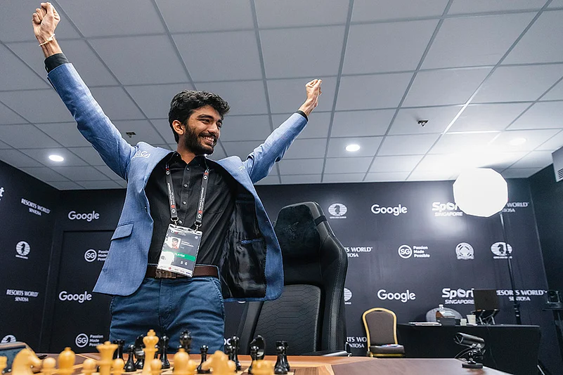 FIDE World Chess Championship 2024 Indias D Gukesh vs China’s Ding Liren 14th game pics: 1