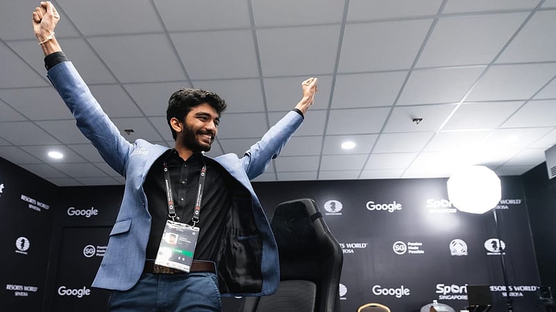 D Gukesh becomes the youngest World Chess Champion.