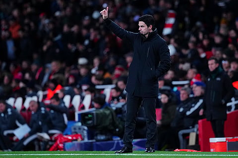 UEFA Champions League: Arsenal's manager Mikel Arteta
