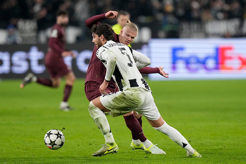 UEFA Champions League Soccer Juventus vs Manchester City football match photos: 
