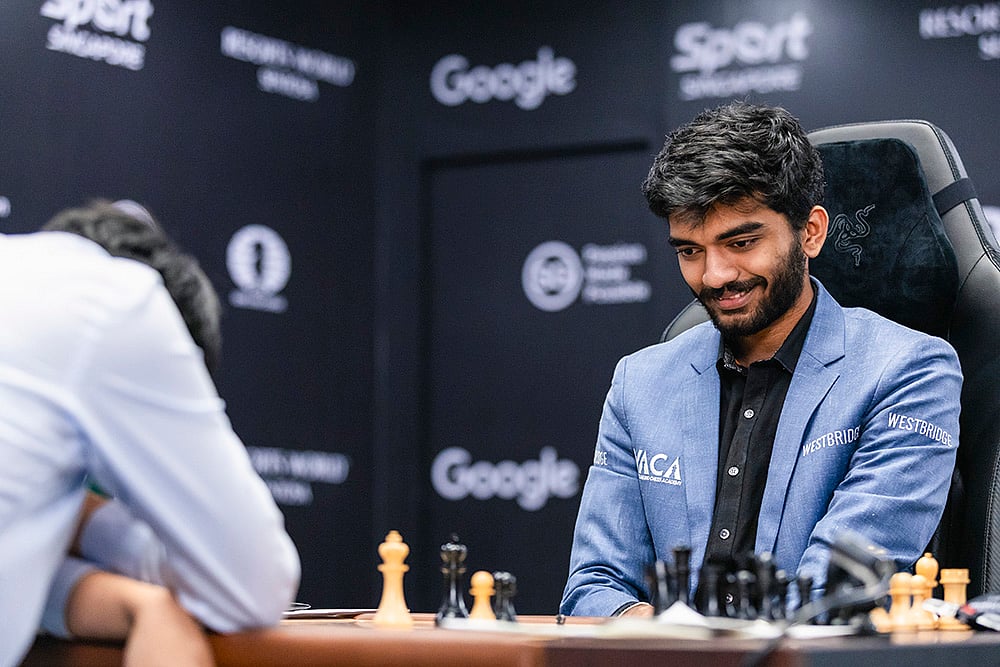 FIDE World Chess Championship 2024 Indias D Gukesh vs China’s Ding Liren 14th game pics: 7