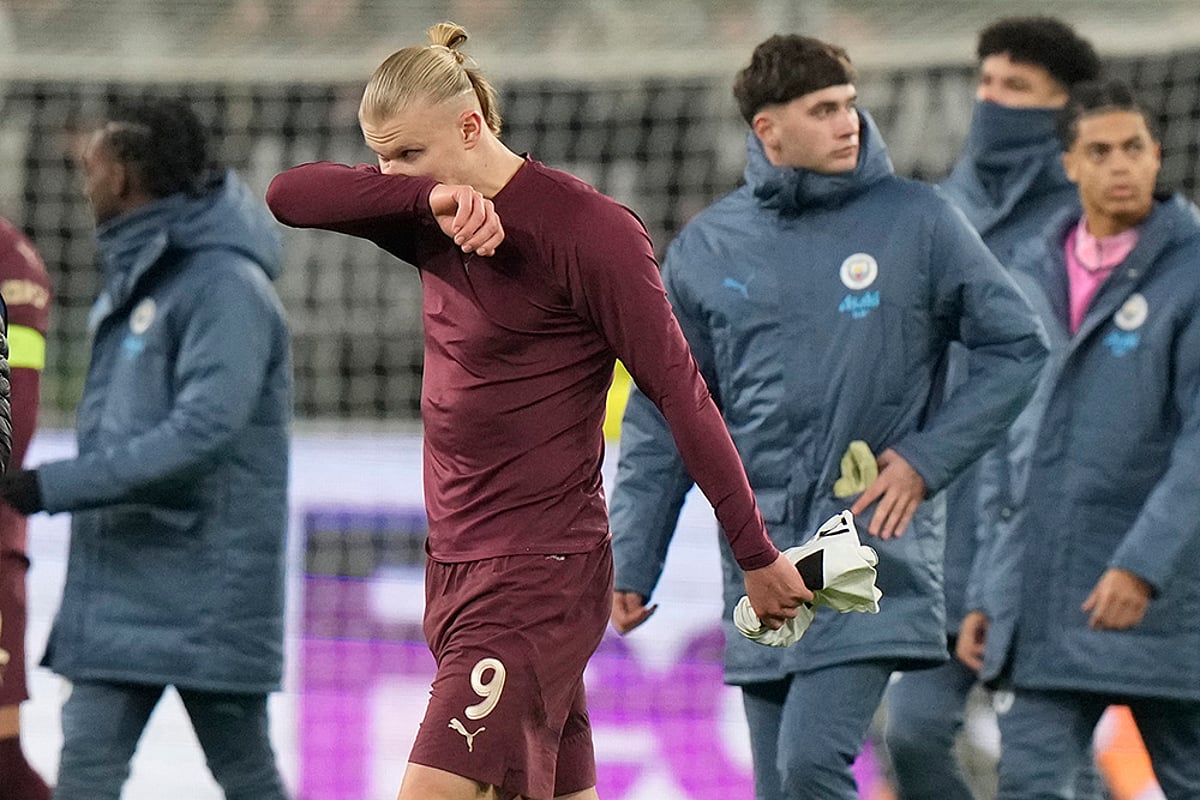 UEFA Champions League Soccer Juventus vs Manchester City football match photos
