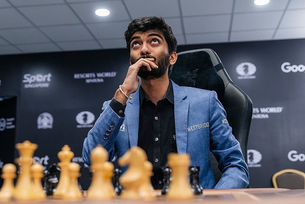 FIDE World Chess Championship 2024 Indias D Gukesh vs China’s Ding Liren 14th game pics: 2