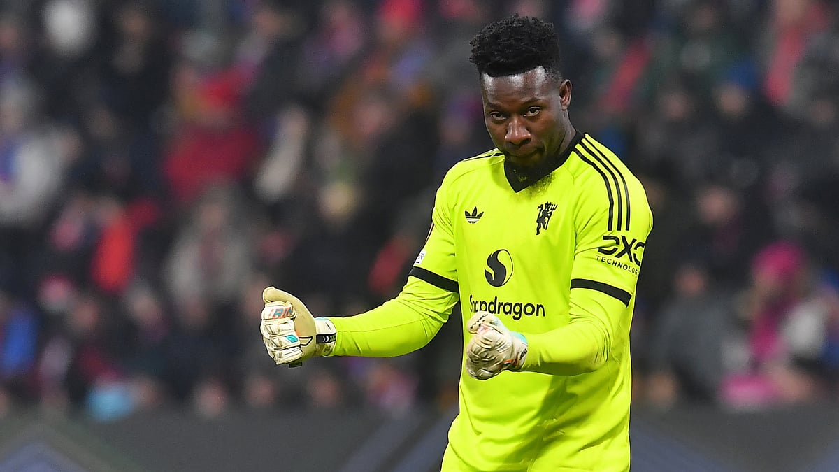 Manchester United goalkeeper Andre Onana - null
