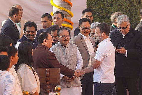 Parliament Attack Anniversary: JP Nadda greets Rahul Gandhi