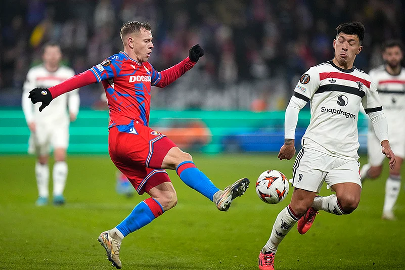 UEFA Europa League soccer Manchester United vs Viktoria Plzen football gallery: Matej Vydra