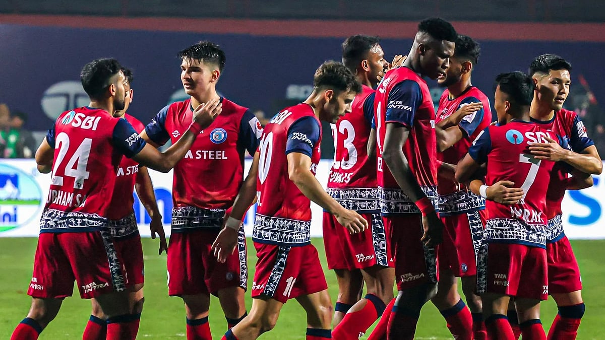 Photo: ISL : Jamshedpur FC celebrate after their win over Punjab FC in Indian Super League 2024-25 on Friday (December 13).