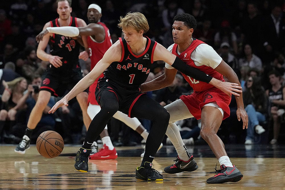 Toronto Raptors vs Miami Heat NBA basketball game photos: Gradey Dick