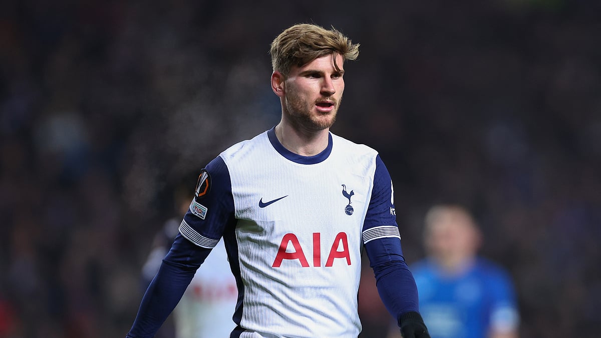 Ange Postecoglou was unhappy with Timo Werner's display against Rangers