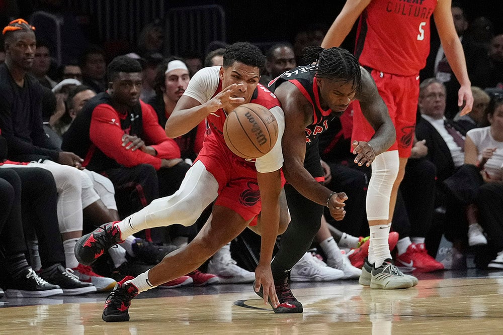 Toronto Raptors vs Miami Heat NBA basketball game photos: Davion Mitchell