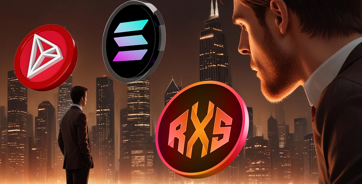 Is This The Time For Traders To Focus On Altcoins? Rexas Finance (RXS), Solana (SOL), Tron (TRX) Top The List